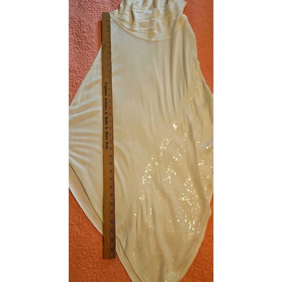 Allison Daley Women's Poncho Size Medium Cream - Picture 5 of 7